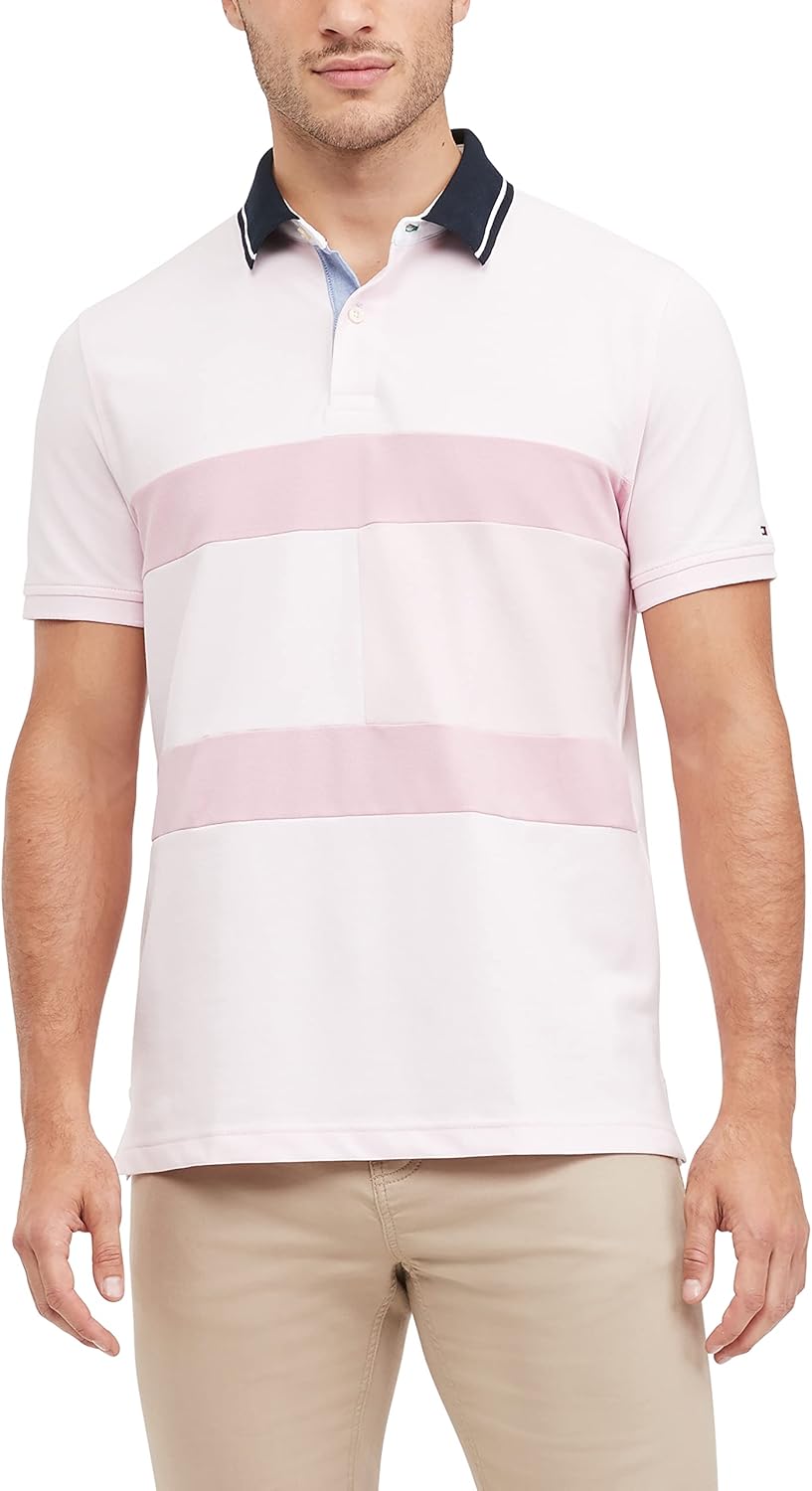 Мужская рубашка поло Tommy Hilfiger с коротким рукавом и принтом флага из хлопка пике, индивидуальный крой, Light Pink, Розовый, Мужская рубашка поло Tommy Hilfiger с коротким рукавом и принтом флага из хлопка пике, индивидуальный крой, Light Pink
Мужская рубашка поло Tommy Hilfiger с коротким рукавом и принтом флага из хлопка пике, индивидуальный крой, Light Pink, Розовый, Мужская рубашка поло Tommy Hilfiger с коротким рукавом и принтом флага из хлопка пике, индивидуальный крой, Light Pink