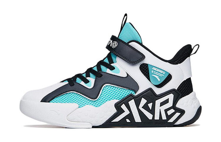 Детские баскетбольные кроссовки GS Mid-top, черные/белые/флуоресцентные, аква-зеленые Anta Kids
Детские баскетбольные кроссовки GS Mid-top, черные/белые/флуоресцентные, аква-зеленые Anta Kids