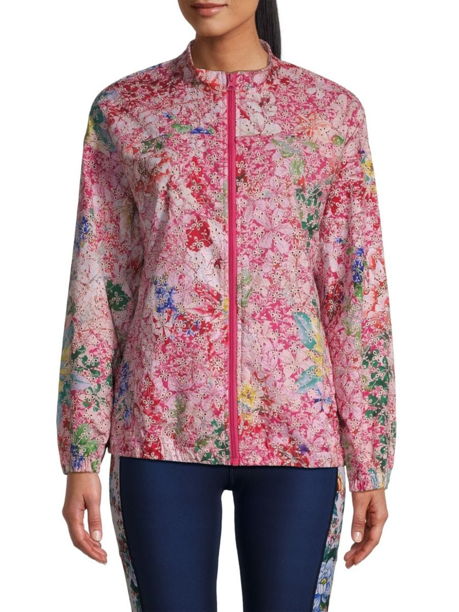 Спортивная куртка Frame Eyelet Johnny Was, розовый/мульти
Спортивная куртка Frame Eyelet Johnny Was, розовый/мульти