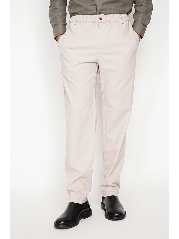 Тканевые брюки Secret du Lin, кремовый
Тканевые брюки Secret du Lin, кремовый