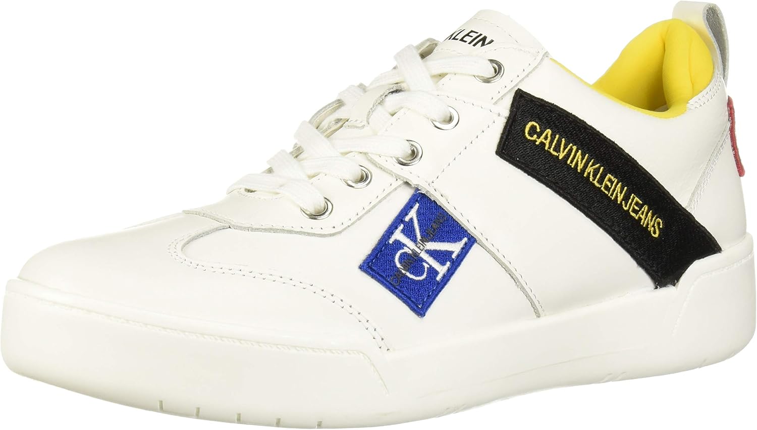 Кроссовки Calvin Klein Men's Norm, Bright White Leather
Кроссовки Calvin Klein Men's Norm, Bright White Leather