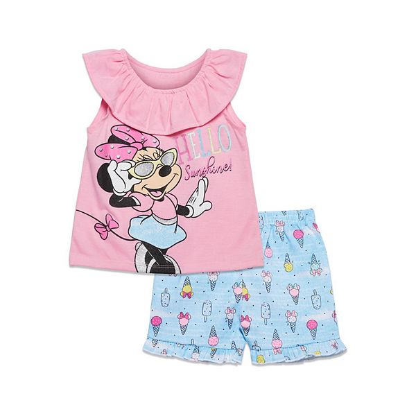 Футболка Disney Minnie Mouse и шорты из шамбре Imagikids, Hello Sunshine
Футболка Disney Minnie Mouse и шорты из шамбре Imagikids, Hello Sunshine