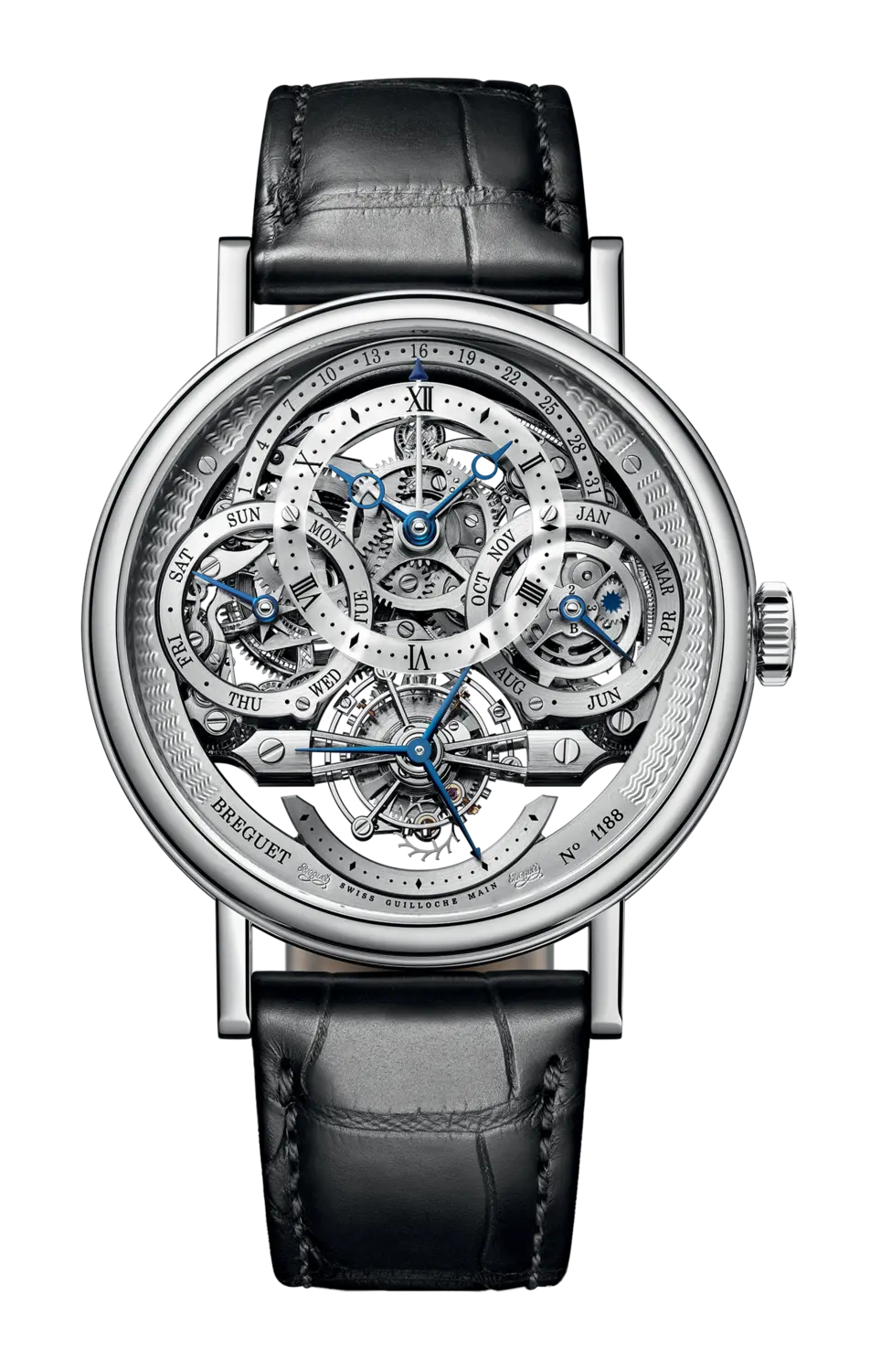 Часы classique grand complication squalette tourbillon perpetual calendar Breguet
Часы classique grand complication squalette tourbillon perpetual calendar Breguet