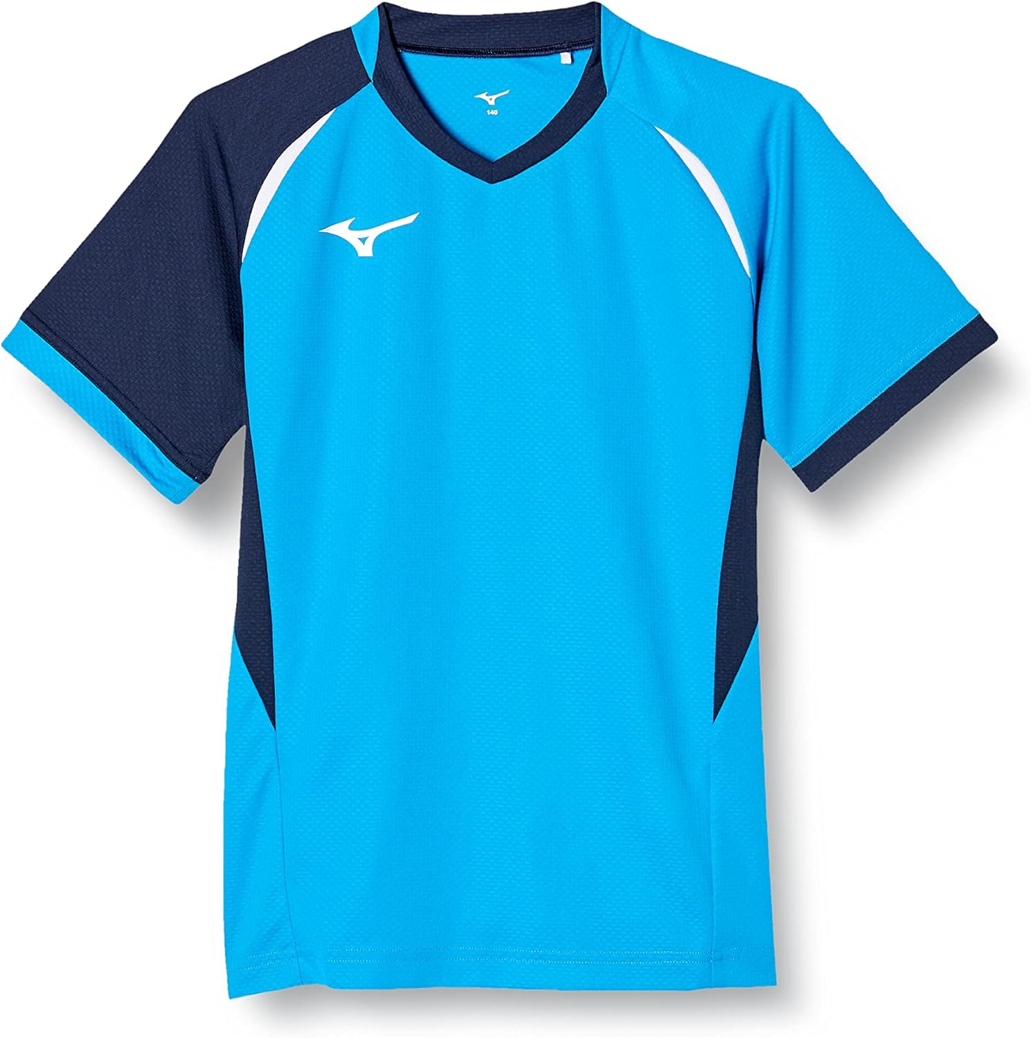 Волейбольная футболка Mizuno V2MA2112, игровая футболка, с коротким рукавом, влагоотводящая, быстросохнущая, доступна в детском варианте, белый/темно-синий
Волейбольная футболка Mizuno V2MA2112, игровая футболка, с коротким рукавом, влагоотводящая, быстросохнущая, доступна в детском варианте, белый/темно-синий