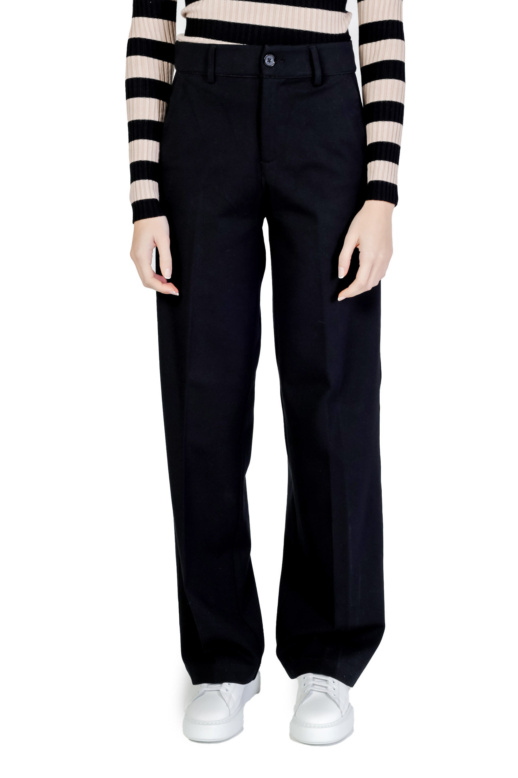 Брюки женские Street One широкого кроя, черный
Брюки женские Street One широкого кроя, черный