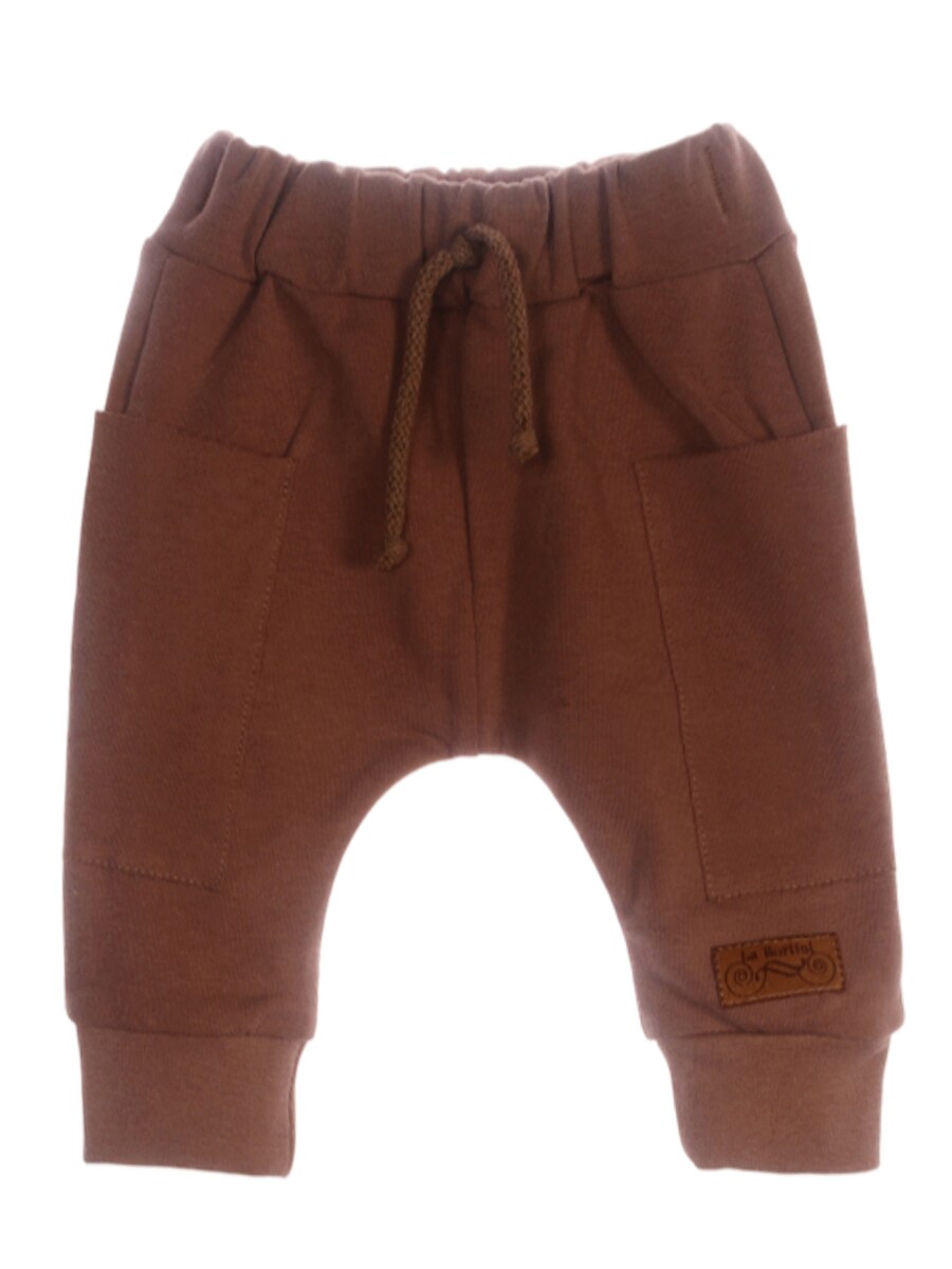 Обычные брюки La Bortini, коричневый 
Обычные брюки La Bortini, коричневый