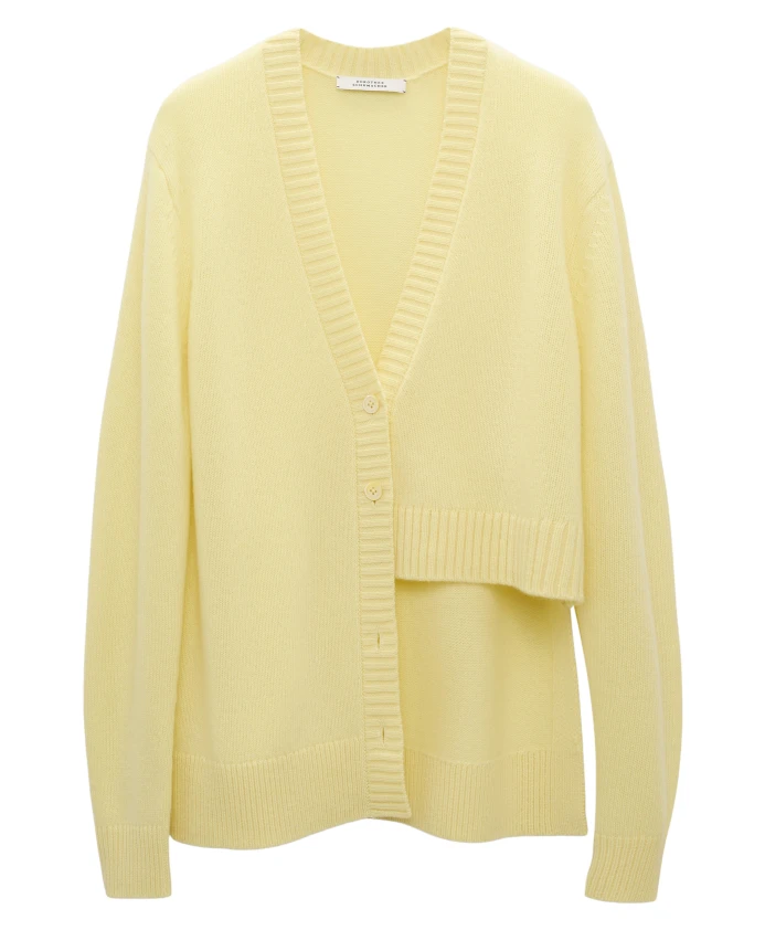 Кардиган в современном стиле Dorothee Schumacher, желтый
Кардиган в современном стиле Dorothee Schumacher, желтый