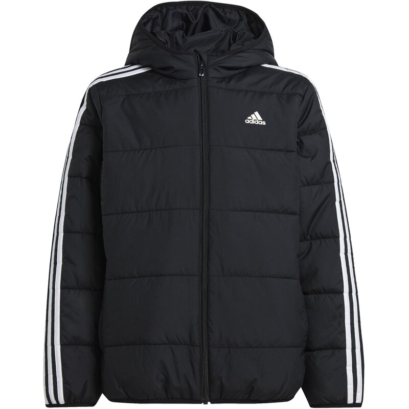 Куртка Essentials с тремя полосками, утепленная Adidas, черный
Куртка Essentials с тремя полосками, утепленная Adidas, черный