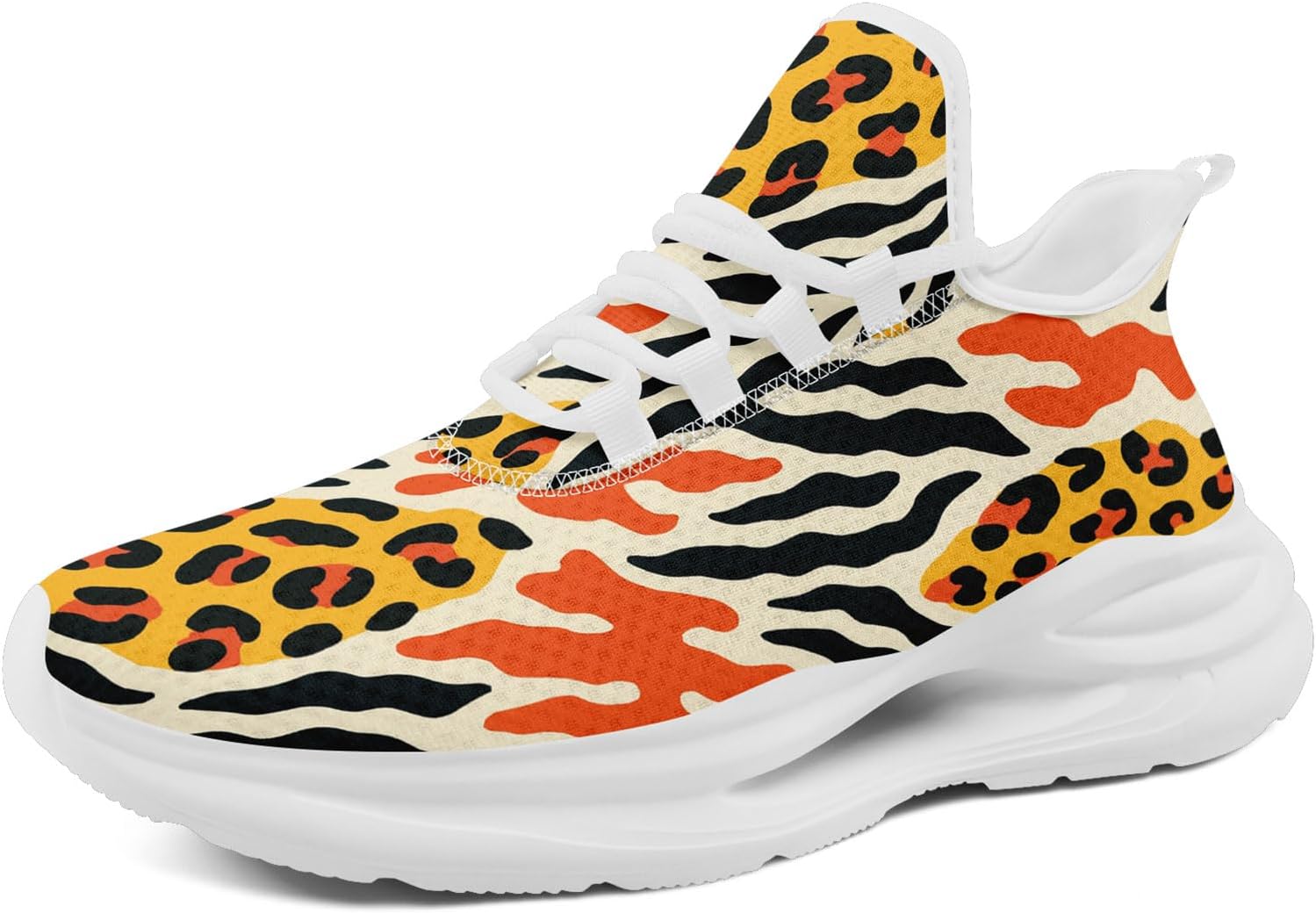 Женские беговые кроссовки AWSOLE с леопардовым принтом, мужские яркие сетчатые кроссовки, легкие, дышащие, с амортизирующей подошвой и шнуровкой, белый/черный/красный/оранжевый/коричневый/бежевый
Женские беговые кроссовки AWSOLE с леопардовым принтом, мужские яркие сетчатые кроссовки, легкие, дышащие, с амортизирующей подошвой и шнуровкой, белый/черный/красный/оранжевый/коричневый/бежевый
