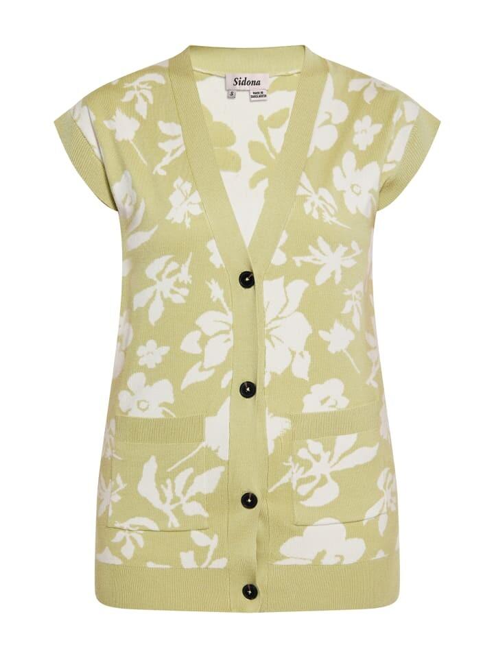 Свитер-жилет Sidona, цвет hellgrün wollweiss
Свитер-жилет Sidona, цвет hellgrün wollweiss