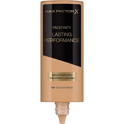 Max Factor Lasting Performance Жидкая тональная основа длительного действия 107 Golden Beige 35 мл 
Max Factor Lasting Performance Жидкая тональная основа длительного действия 107 Golden Beige 35 мл
