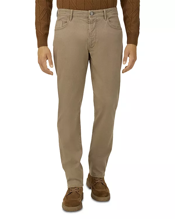 Джинсы прямого кроя из эластичной ткани Boggi Milano, бежевый
Джинсы прямого кроя из эластичной ткани Boggi Milano, бежевый