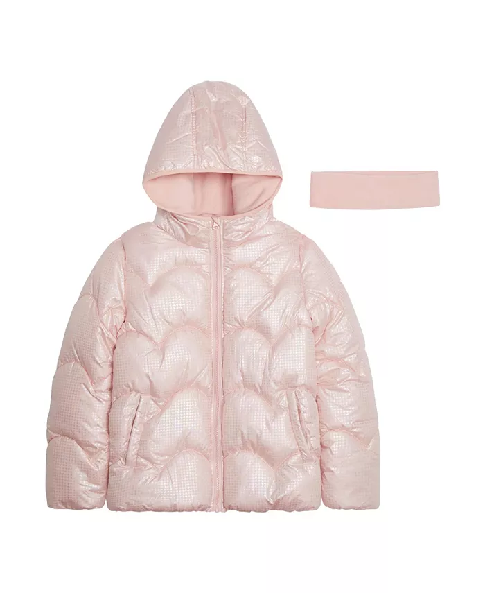 Детская и маленькая девочковая куртка-пуховик с радужным фольгированным покрытием Weathertamer, розовый
Детская и маленькая девочковая куртка-пуховик с радужным фольгированным покрытием Weathertamer, розовый