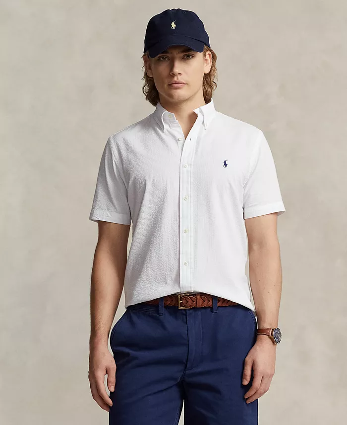Мужская классическая рубашка RL Prepster из ткани в полоску Polo Ralph Lauren, белый
Мужская классическая рубашка RL Prepster из ткани в полоску Polo Ralph Lauren, белый