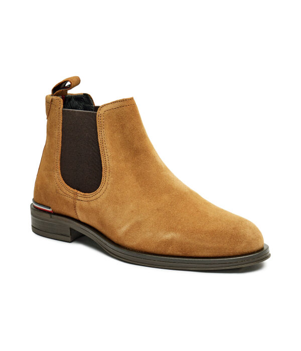 Ботинки-челси кожаные Tommy Hilfiger с тканевыми вставками, коричневый
Ботинки-челси кожаные Tommy Hilfiger с тканевыми вставками, коричневый