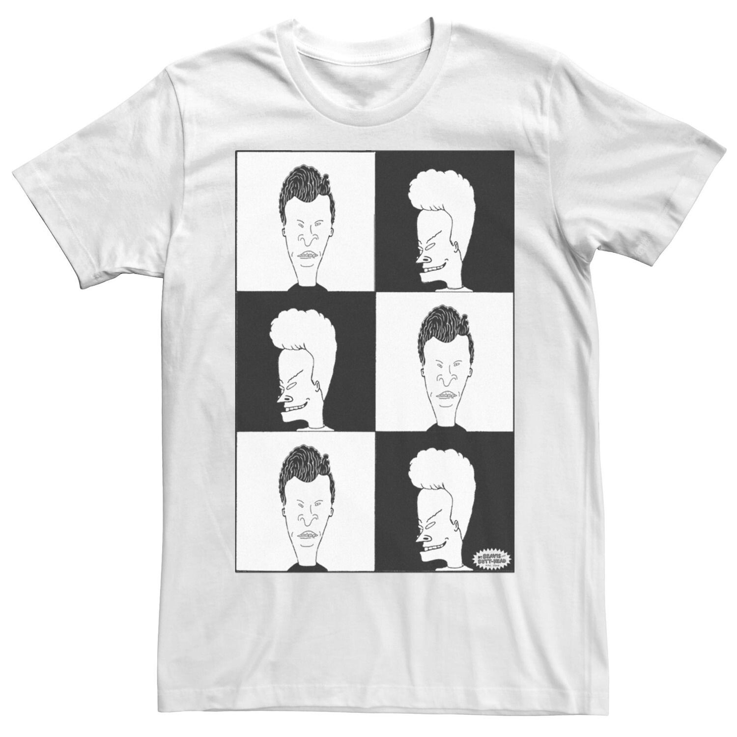 Мужская футболка в клетку с короткими рукавами Beavis And Butthead Licensed Character
Мужская футболка в клетку с короткими рукавами Beavis And Butthead Licensed Character