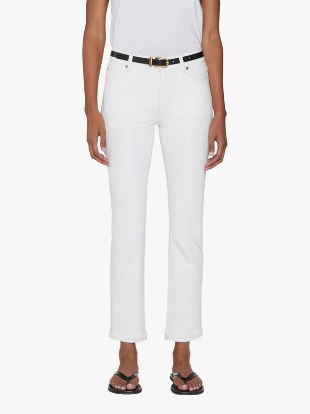 Позаимствованные у бойфренда джинсы средней посадки FRAME, белый
Позаимствованные у бойфренда джинсы средней посадки FRAME, белый