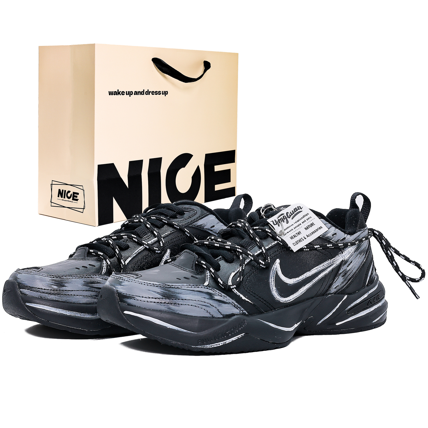 Nike Кроссовки Air Monarch 4 Abrasion Resistant Low top Chunky Sneakers Unisex Gray
Nike Кроссовки Air Monarch 4 Abrasion Resistant Low top Chunky Sneakers Unisex Gray