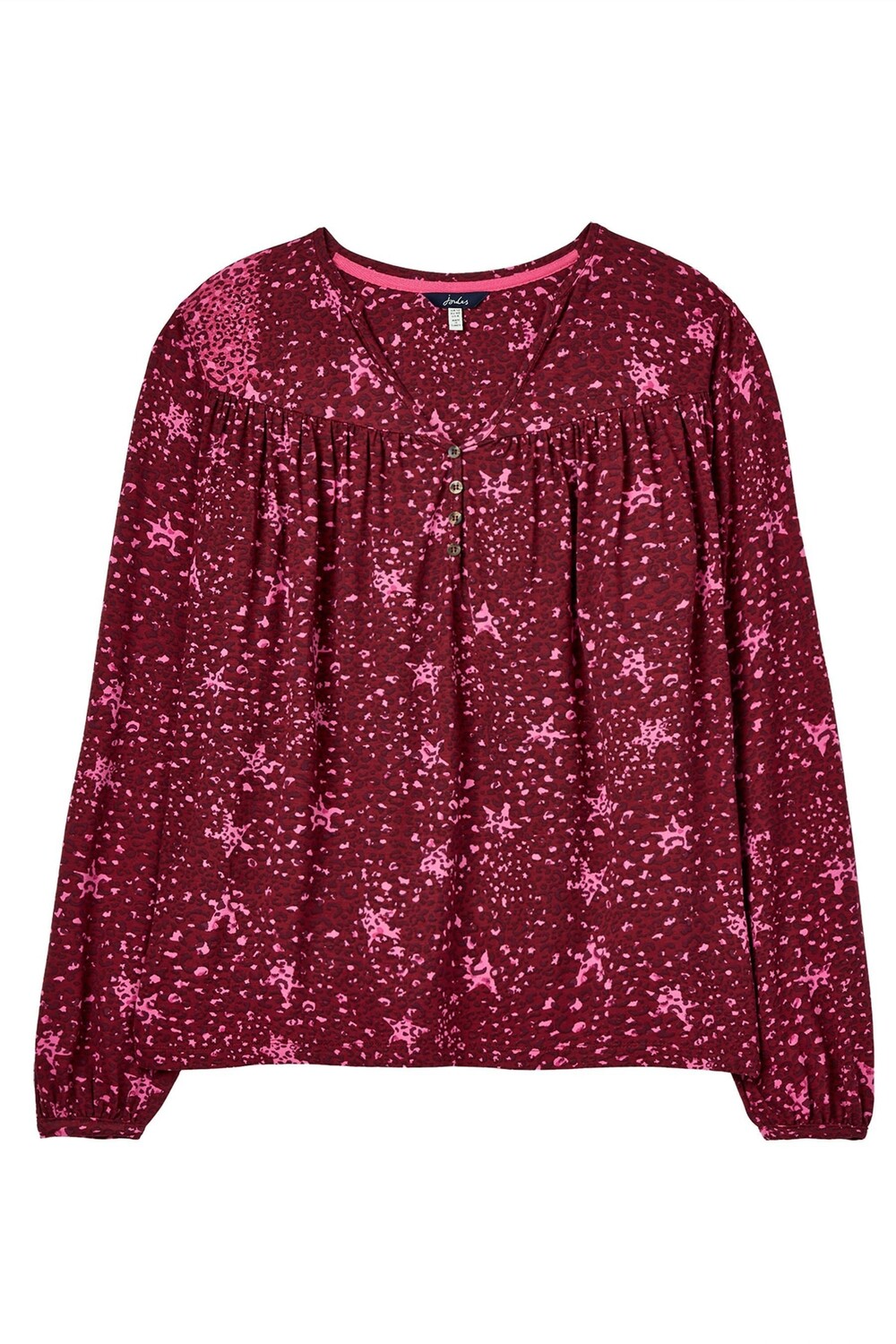 Розовая блузка из джерси Lorretta со сборками Joules, розовый
Розовая блузка из джерси Lorretta со сборками Joules, розовый