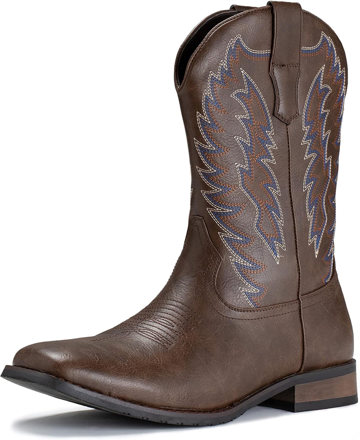 Мужские ковбойские сапоги IUV для широкой стопы с квадратным носком, вестерн-сапоги с классической вышивкой, прочные сапоги без шнуровки, хаки
Мужские ковбойские сапоги IUV для широкой стопы с квадратным носком, вестерн-сапоги с классической вышивкой, прочные сапоги без шнуровки, хаки