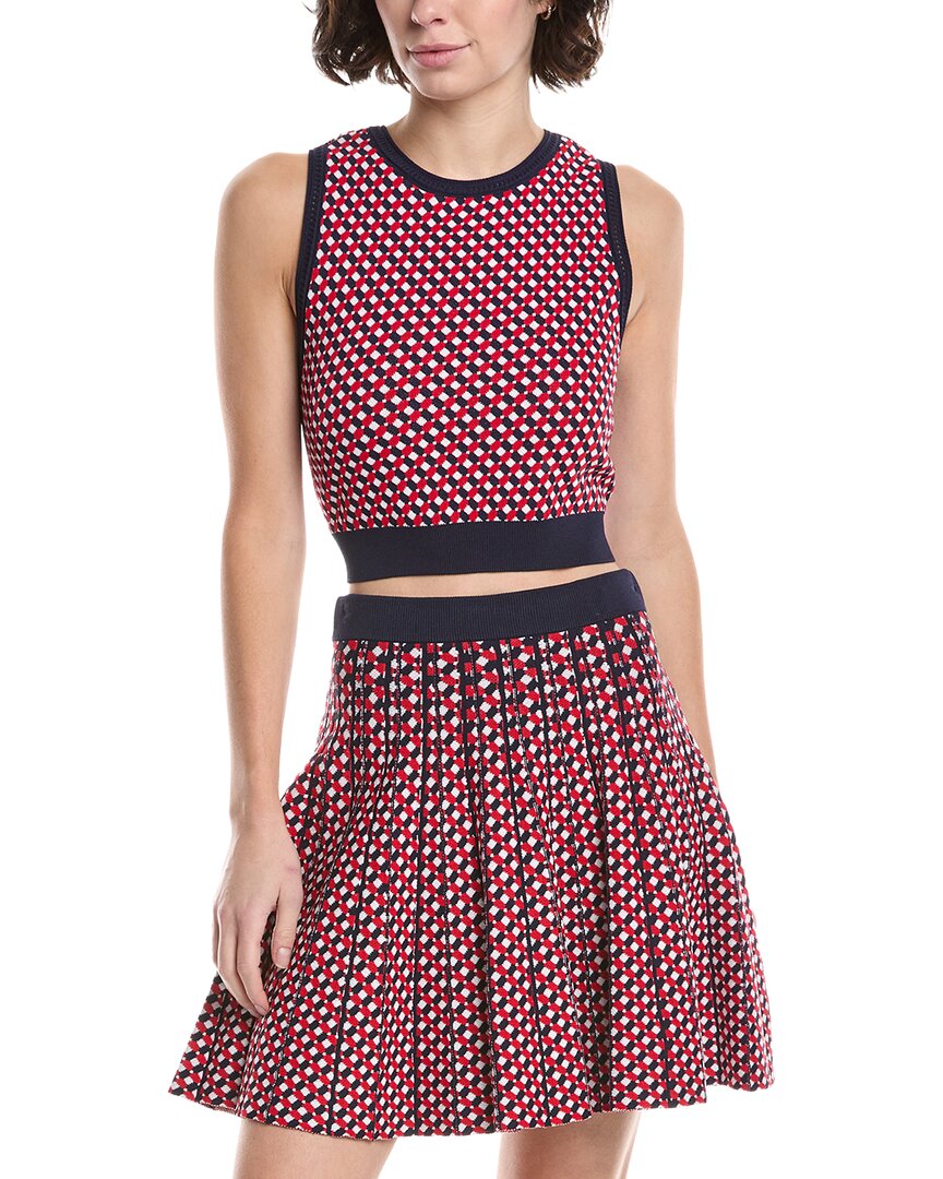 525 Американская вязаная жаккардовая майка 525 America, синий
525 Американская вязаная жаккардовая майка 525 America, синий