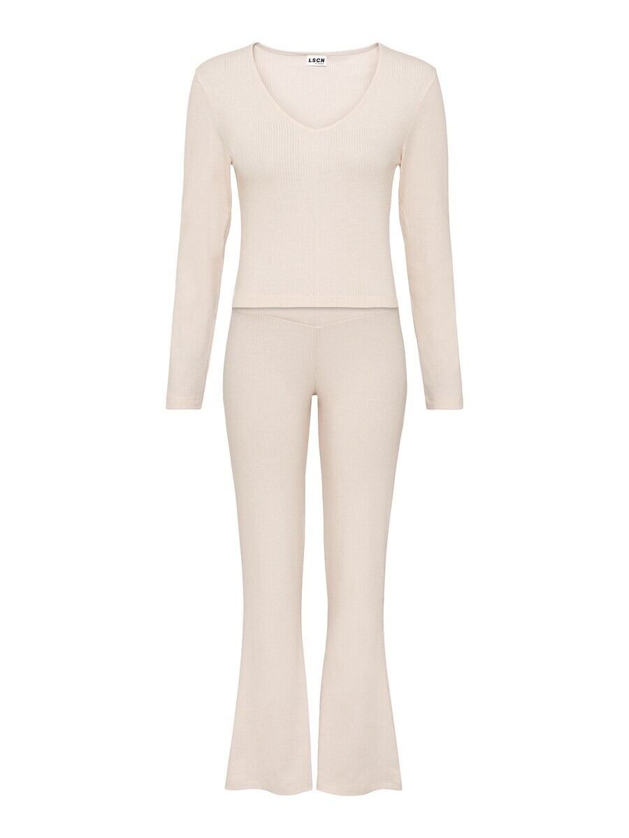 Пижама Lscn By Lascana, бежевый
Пижама Lscn By Lascana, бежевый