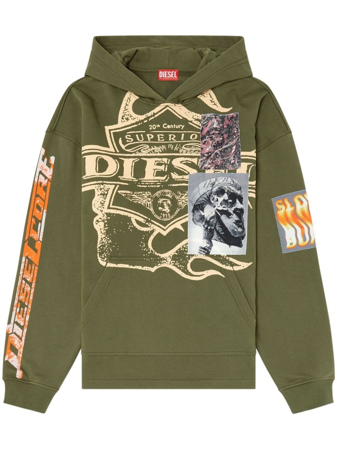 Толстовка Diesel S-Baxt, зеленый
Толстовка Diesel S-Baxt, зеленый