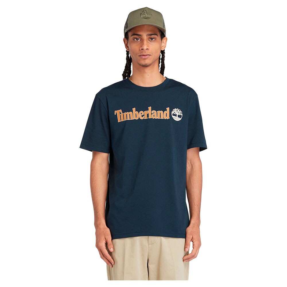 Футболка с коротким рукавом Timberland Kennebec River Linear Logo, синий
Футболка с коротким рукавом Timberland Kennebec River Linear Logo, синий