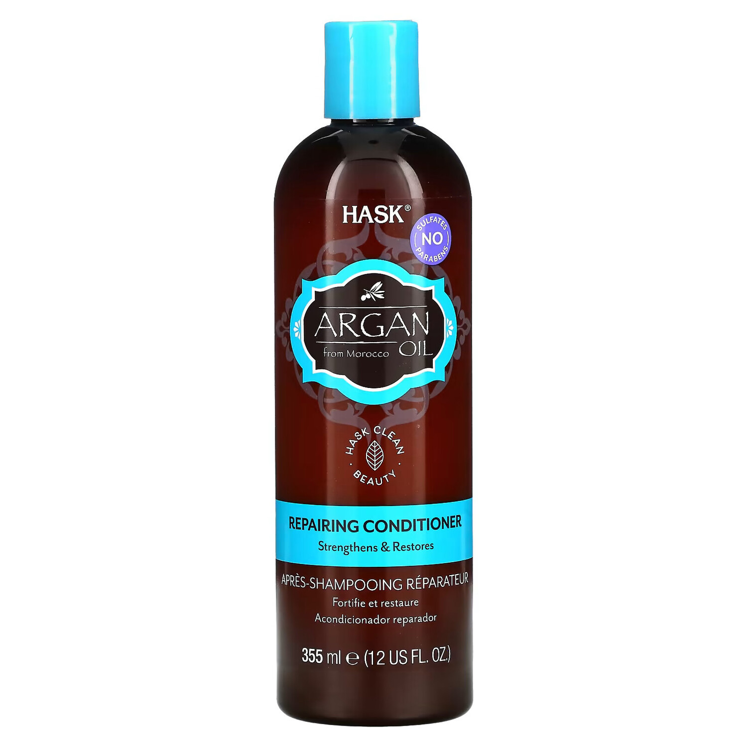 Hask Beauty, Масло арганы из Марокко, восстанавливающий кондиционер, 12 жидких унций (355 мл)
Hask Beauty, Масло арганы из Марокко, восстанавливающий кондиционер, 12 жидких унций (355 мл)