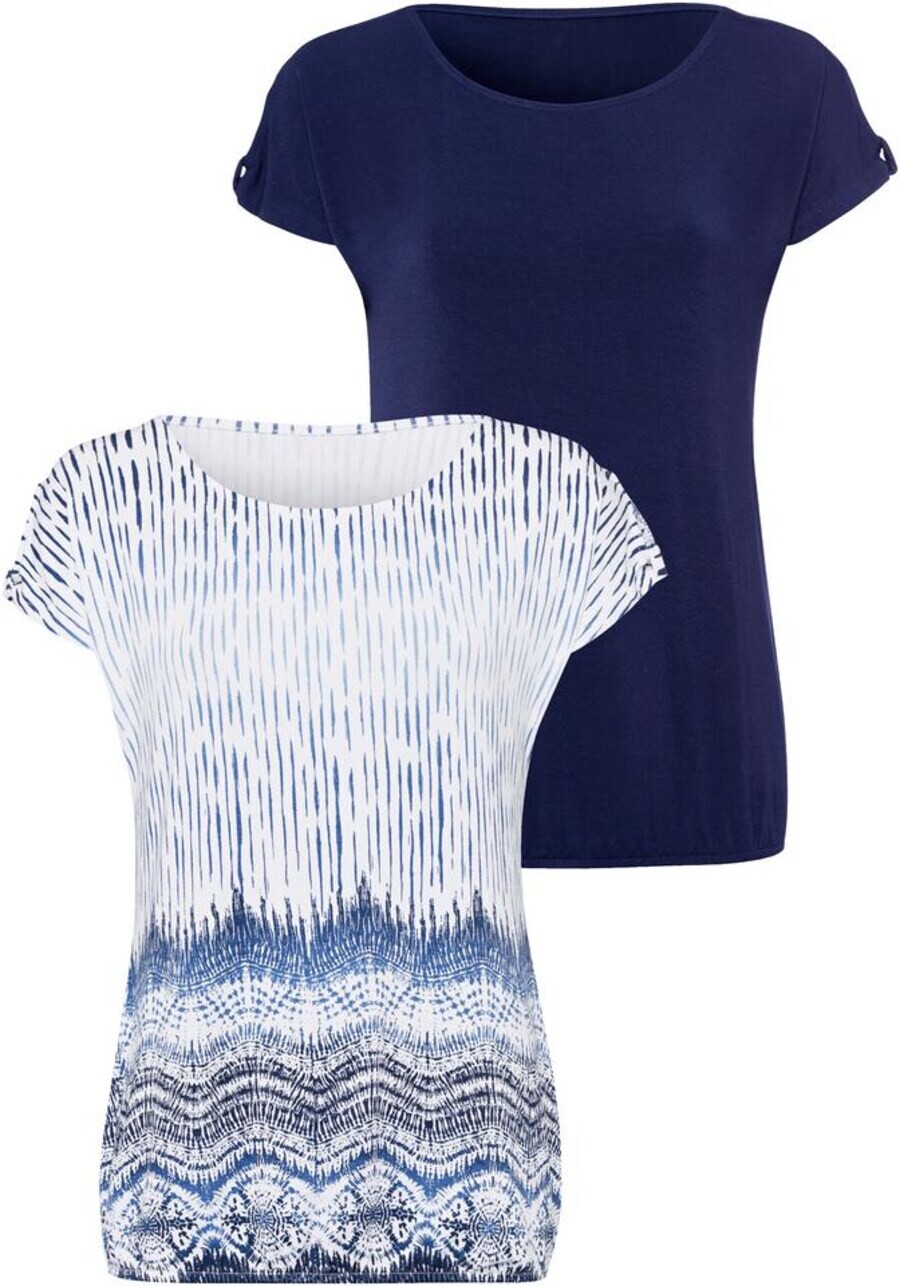 Футболка Lascana, синий
Футболка Lascana, синий