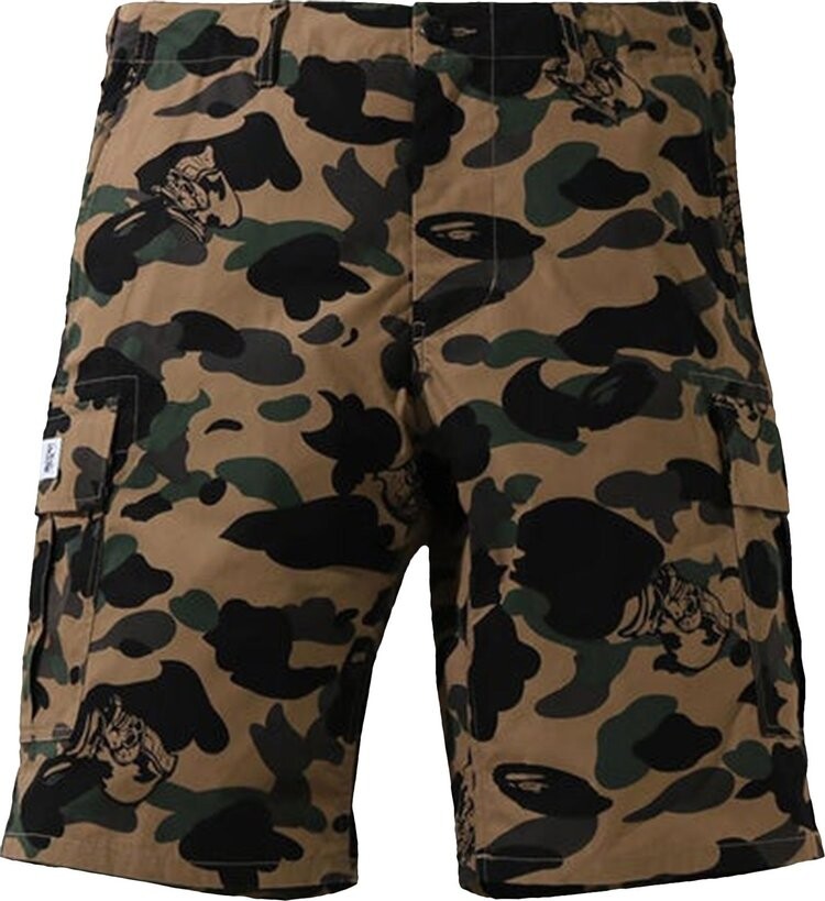 Шорты BAPE Ursus Military Shorts 'Olive', зеленый
Шорты BAPE Ursus Military Shorts 'Olive', зеленый