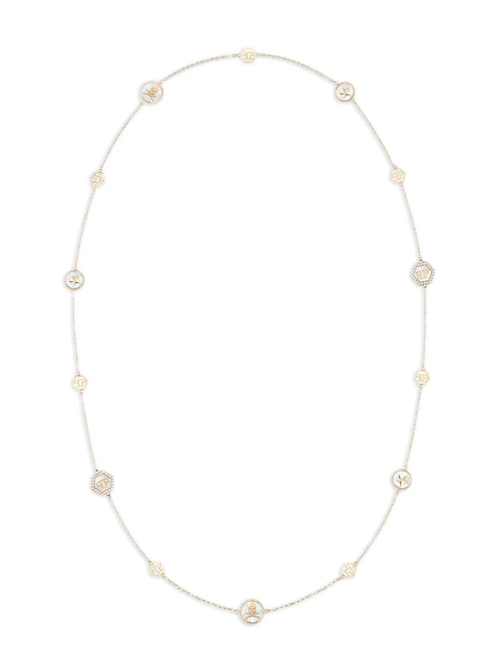 Колье из нержавеющей стали Philipp Plein, золотистый
Колье из нержавеющей стали Philipp Plein, золотистый