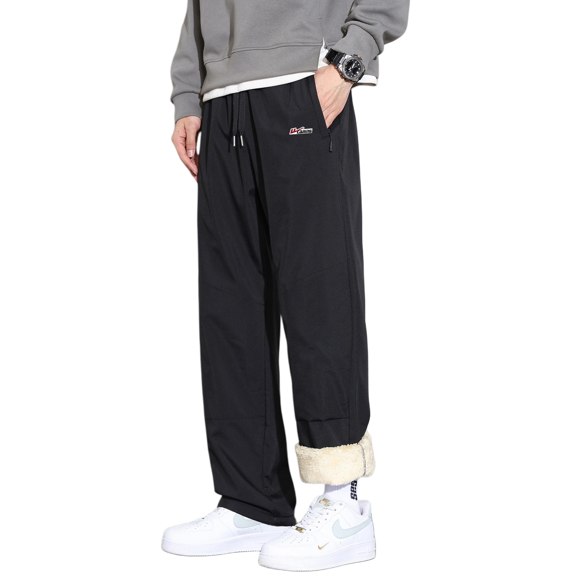 WARRIOR Хлопковые брюки unisex черные с подкладкой из флиса DIY Badge утепленные и с флисовой подкладкой прямого кроя
WARRIOR Хлопковые брюки unisex черные с подкладкой из флиса DIY Badge утепленные и с флисовой подкладкой прямого кроя