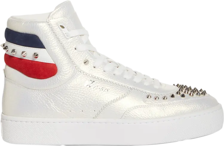 Кроссовки Christian Louboutin Top Rui Spikes Version Champagne, белый
Кроссовки Christian Louboutin Top Rui Spikes Version Champagne, белый