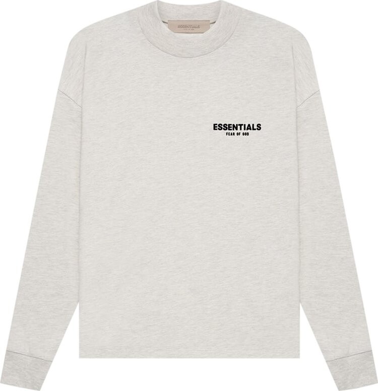 Лонгслив Fear of God Essentials Long-Sleeve Tee 'Light Oatmeal', серый
Лонгслив Fear of God Essentials Long-Sleeve Tee 'Light Oatmeal', серый
