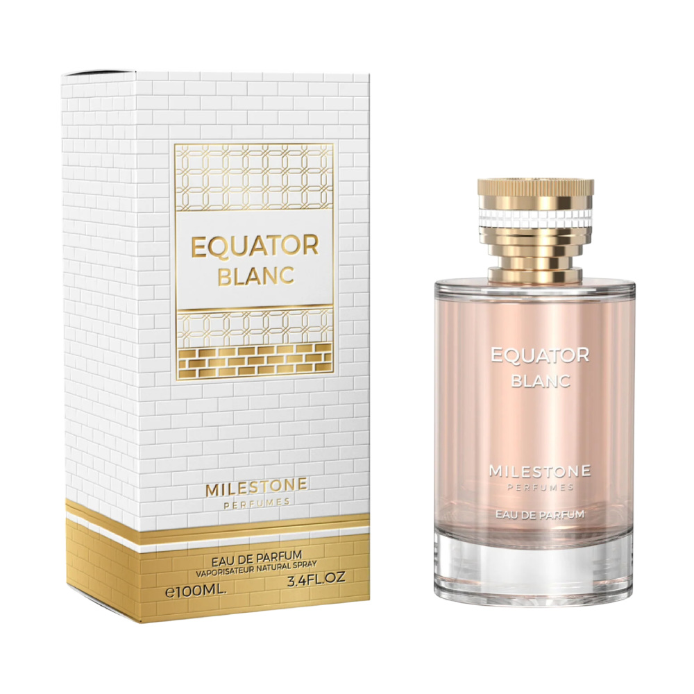 Парфюмерная вода Milestone Perfumes Equator Blanc
Парфюмерная вода Milestone Perfumes Equator Blanc
