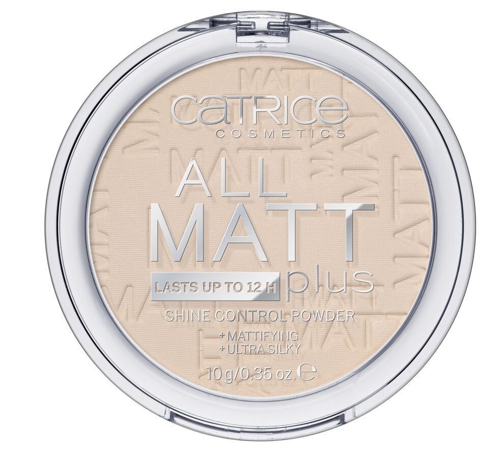 Catrice All Matt Plus Shine Control каменный порошок, 010 Transparent
Catrice All Matt Plus Shine Control каменный порошок, 010 Transparent