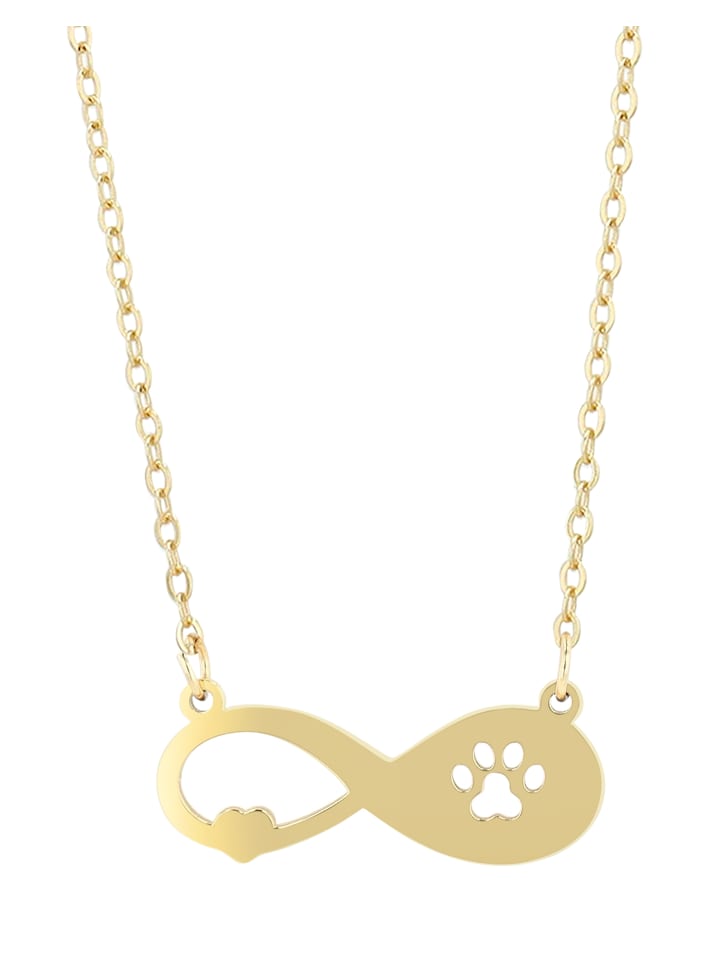 Adeliás Женское колье - якорная цепочка с символом бесконечности, изготовленная из нержавеющей стали, 43+5 в золотом исполнении
Adeliás Женское колье - якорная цепочка с символом бесконечности, изготовленная из нержавеющей стали, 43+5 в золотом исполнении