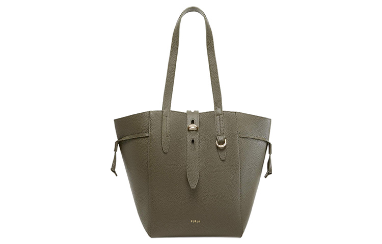 Furla Сумка из телячьей кожи среднего размера женская шалфейно-зелёная
Furla Сумка из телячьей кожи среднего размера женская шалфейно-зелёная