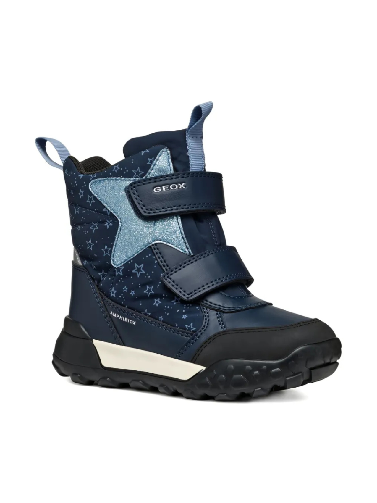 Треккинговые ботинки Geox Kids, синий
Треккинговые ботинки Geox Kids, синий