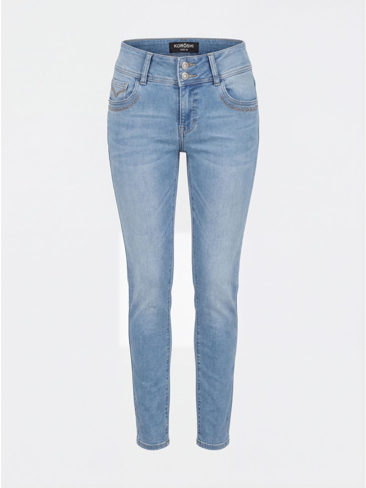 KOROSHI Джинсы-корсаж узкие пуш-ап синие
KOROSHI Джинсы-корсаж узкие пуш-ап синие