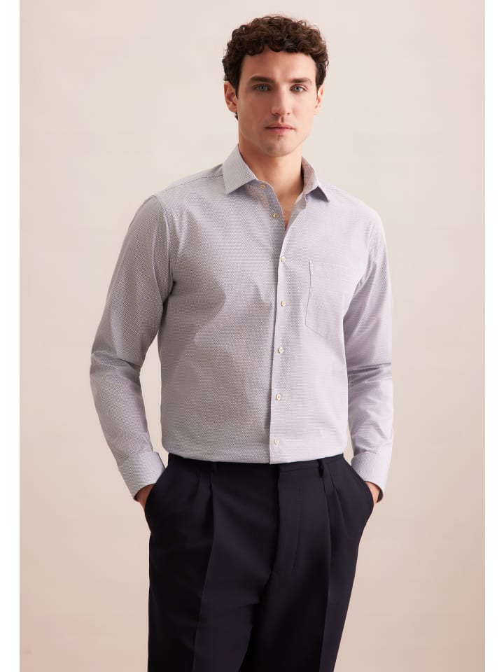 Рубашка Seidensticker, бежевый
Рубашка Seidensticker, бежевый