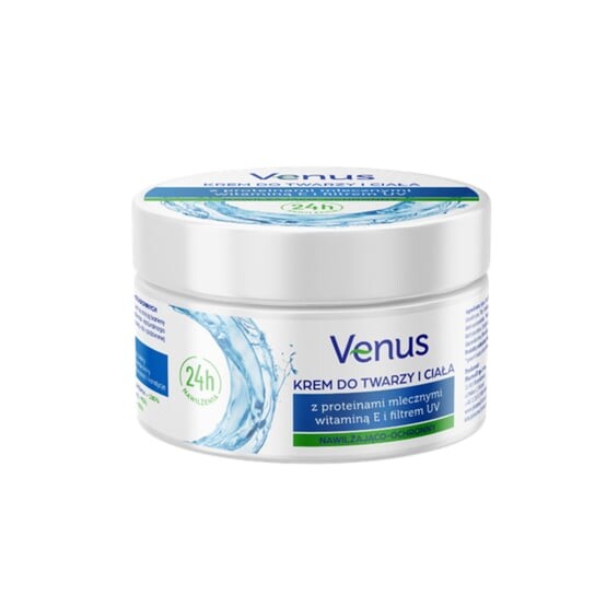Крем для лица и тела увлажняет и защищает 250 мл, Venus
Крем для лица и тела увлажняет и защищает 250 мл, Venus