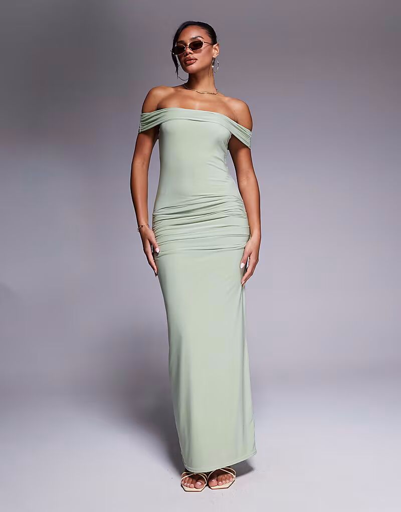 Эксклюзивное двухслойное облегающее платье макси Kaiia со сборками на талии в цвете шалфея
Эксклюзивное двухслойное облегающее платье макси Kaiia со сборками на талии в цвете шалфея