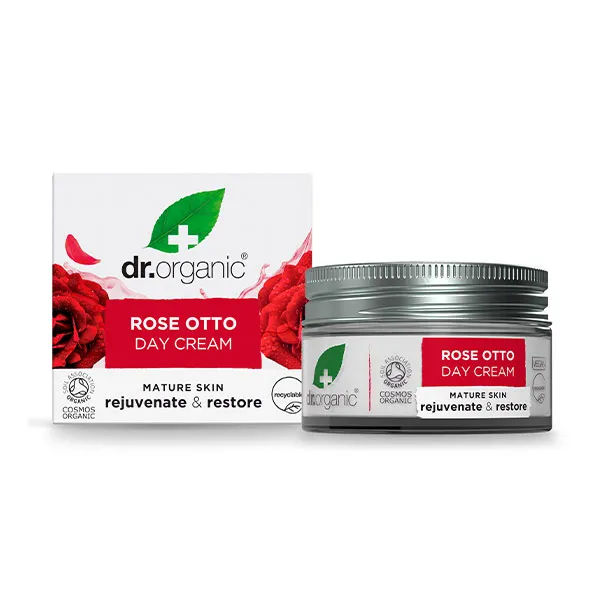 Увлажняет, питает и регенерирует Crema De Día Facial Natural De Rose Otto Dr. Organic, 50 ml
Увлажняет, питает и регенерирует Crema De Día Facial Natural De Rose Otto Dr. Organic, 50 ml