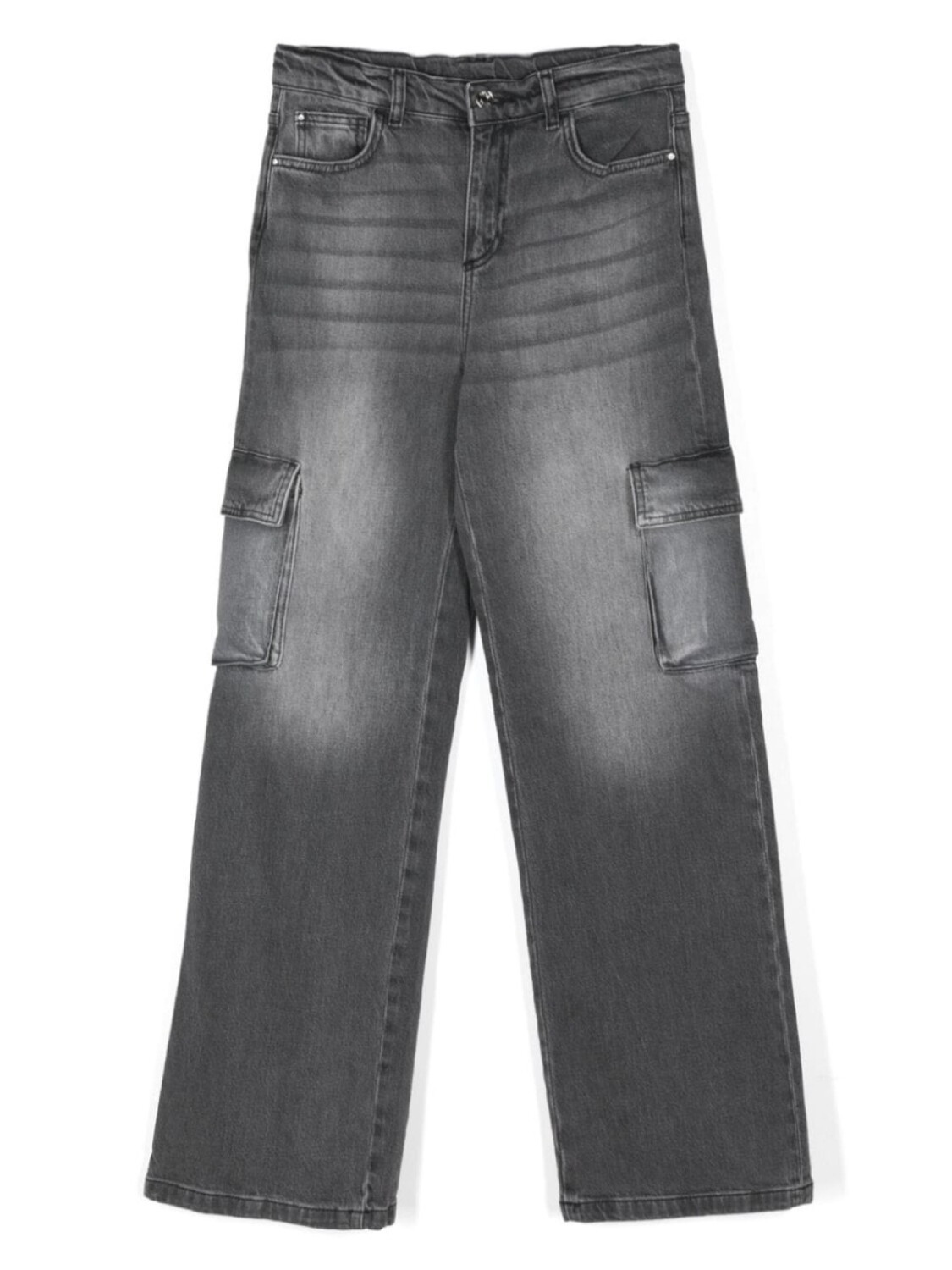 Брюки-карго с логотипом Liu Jo Kids, черный
Брюки-карго с логотипом Liu Jo Kids, черный