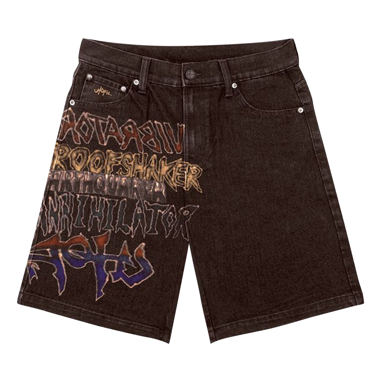 Коричневые шорты Cactus Jack от Travis Scott Earthquaker
Коричневые шорты Cactus Jack от Travis Scott Earthquaker