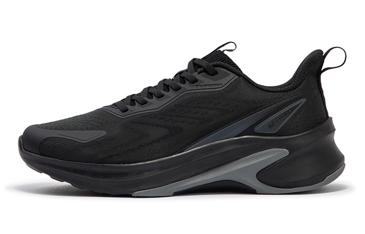 Кроссовки мужские низкие беговые с амортизацией Sharp Tooth, противоскользящие, износостойкие, дышащие черно-серые 361°
Кроссовки мужские низкие беговые с амортизацией Sharp Tooth, противоскользящие, износостойкие, дышащие черно-серые 361°