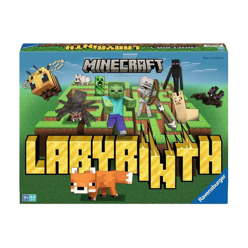Детская настольная игра Ravensburger Labyrinth Minecraft #1, зеленый
Детская настольная игра Ravensburger Labyrinth Minecraft #1, зеленый