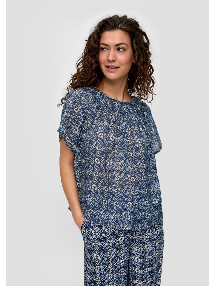 Блуза sOliver kurzarm, синий
Блуза sOliver kurzarm, синий